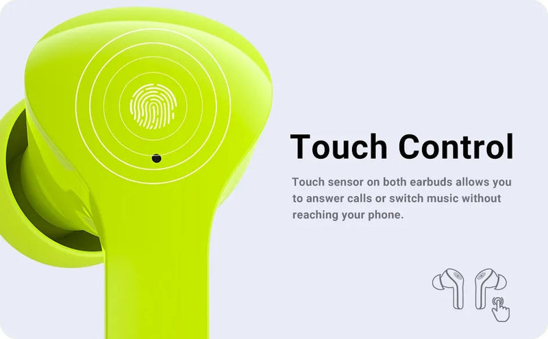 Air31 Earbuds Crystal Transparent Body